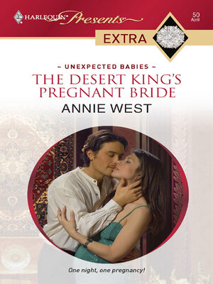 cover image of The Desert King's Pregnant Bride